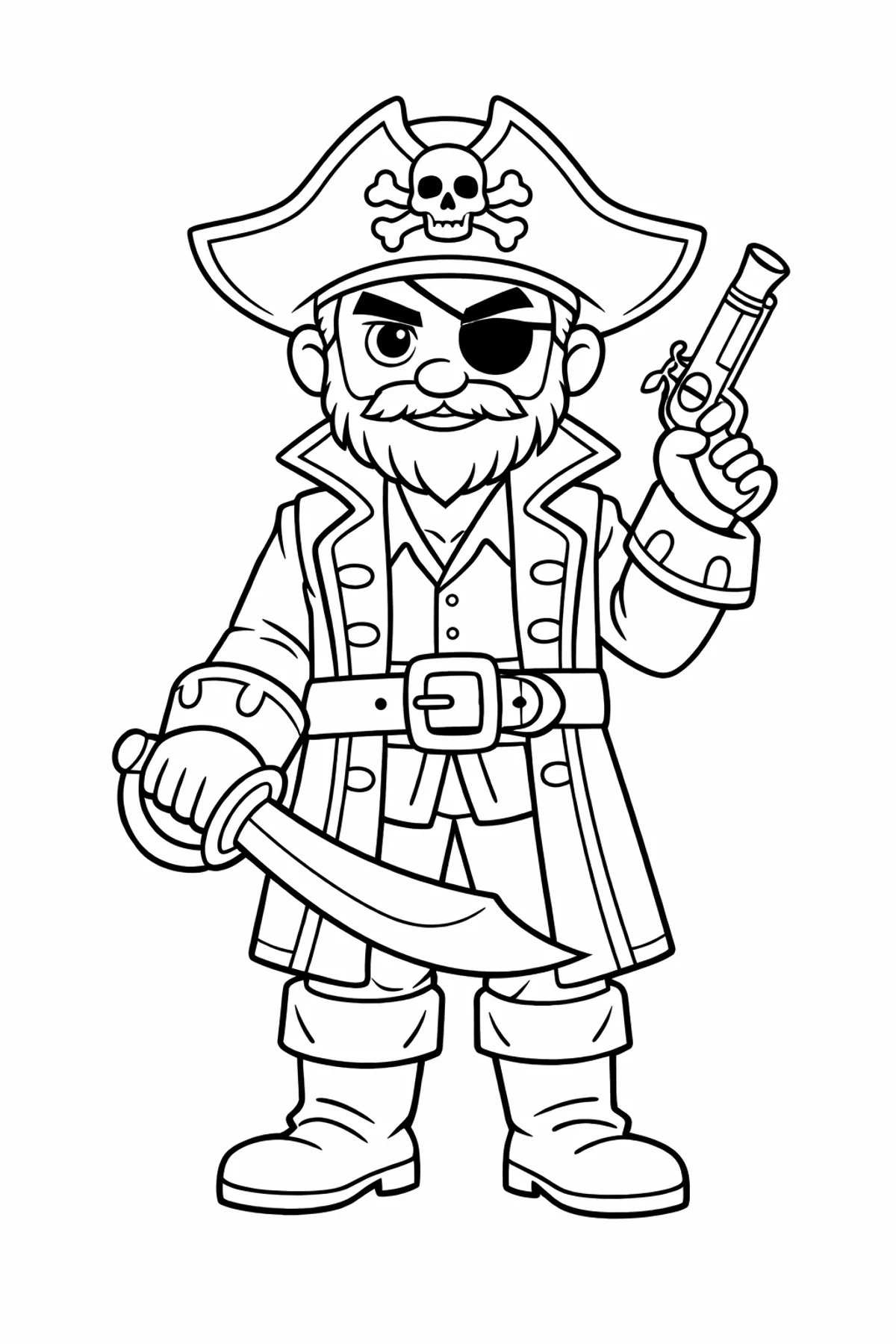 Age-Matched Coloring Pages for Kids: Simple to Detailed